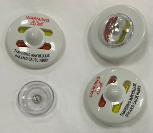 350 Security Ink Tags with Pins Anti-Theft Retail Store Display Clothing Apparel