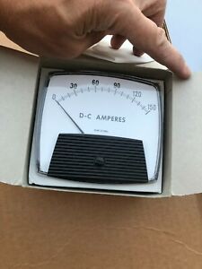NOB Yokogawa DC Amperes YE/250424ECPZ gauge mfd. 1-18-99 0-150A