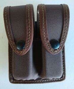 Strong Strongcore Magazine Holder N417-220 Belt Pouch Brown Nylon Double Cap.