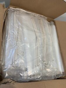 Grainger # 2YV19 Box of 500 16&#034; X 24&#034; 2 MIL Clear Single Drawstring Bag P-16
