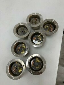 Twist Lock Male Plug, Hubbell, 20A 250V or 10A 600VAC, Stainless Grounded Casine