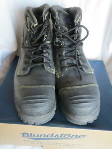 Blundstone 994 Men&#039;s Safety Work Lace Boots Steel Toe, Heat, Oil, Acid/Resist 9
