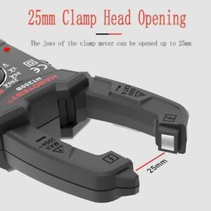 Portable HT200 Pliers Ammeter Continuity Battery Tester for VFD Current/voltage