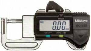 Mitutoyo 700-118-20 Quick Mini Digital Thickness Gauge, Inch/metric, 0&#034; - 1.3cm