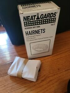 Neat Gards Hairnets Drk Brown 144ct