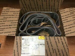 LOT 54 PCS OF  3M 307EA TRIZACT SANDING BELTS 2 X 37 &#034;