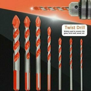 4/5Pcs Multifunctional Drill Bits Ceramic Wall Glass Punching TI Hole U4Z1