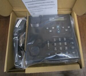 CISCO CP-6921-C-K9 UC Phone 6921 Charcoal with Standard Handset NEW
