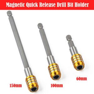 1/4 &#034;bits 60/100/150mm Magnetic Bit Holder Long Bit Holder Bit Holder