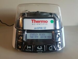Thermo Scientific mySPIN 12 Mini Centrifuge laboratory bench centrifuge.