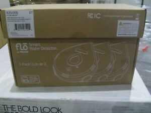 Moen 920-005 Flo Smart home leak water detector detection system 3-Pack
