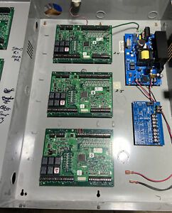 Lenel LNL-AL600ULX-4CB6 Power Supply With 6 lnl-1320 Dual Reader Boards.