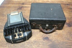 Vintage Stenograph Reporter Model Shorthand with Original Hard Case