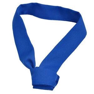 Chefs Hotel Restaurant Kitchen Neckwear Neck Tie Scarf Neckerchief Blue