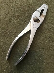 Vintage J H Williams Pliers Thin-Nose Slip Joint Pliers USA. Nice!