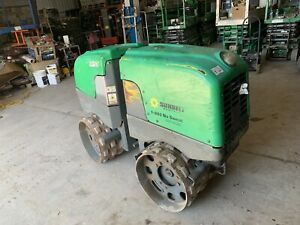 Wacker RTSC3 trench compactor roller 2015 369 hours new Diesel motor Vibratory