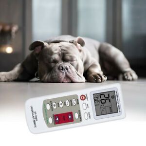 1pc Air Conditioner A/C Remote Control LCD Display Max 12m Remote with Base