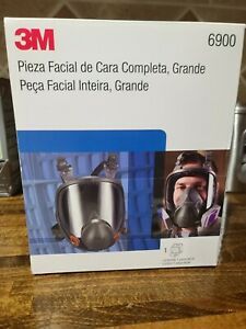 3M 6900 Full Face Reusable Respirator Size LG W/Filters