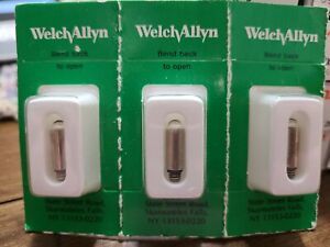 Welch Allyn WA-03100 Otoscope Bulb Lamp   Lot of 3