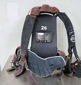 AVON ISI VIKING Z SEVEN SCBA HARNESS  4500 PSI PACK FRAME 2007 MODEL SEE VIDEO