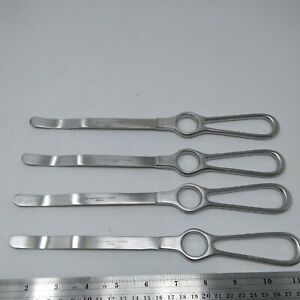 Lot of 4: Symmetry Surgical 77-6002 Darrach Retractor 13mm Jaw 10 1/4&#034;