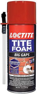 Loctite Foam sealant, 12-Ounce Can, White