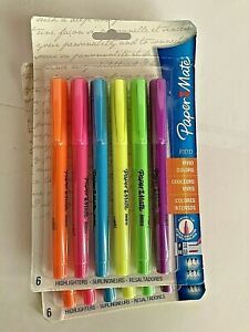 Paper-Mate Intro Highlighter Markers Fluorescent  (2 packs)