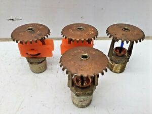 TYCO TY3131 Quick Response Fire Sprinkler Head  286F / 141C 1/2&#034; NPT (LOT of 4)