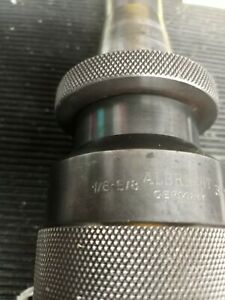 Albrecht Keyless Drill Chuck with Integral BRIDGEPORT R-8  USED GREAT SHAPE.