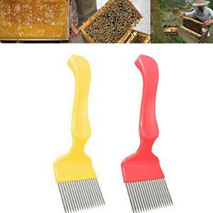 New Steel Bee Keeping Honey Comb Beekeeping Tine Uncapping Fork Hive Tool B SC