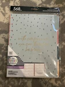 The Happy Planner Calendar 4 Month EXTENSION PACK Stickers Weekly Layout Goals..