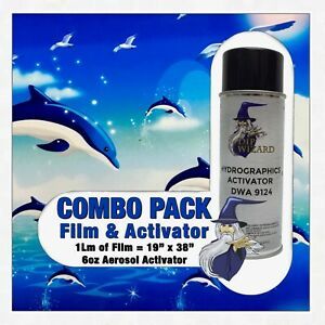 hydrographic film / activator Dolphins Ocean hydro dip dipping wizard