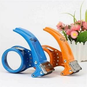 48mm Metal Portable Desktop Packing Tape Dispenser Machine Roll w/ Tape O7V5