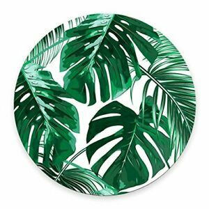 Tropical Leaf Mousepad - Mat - Beautiful Design - Leaves Green with Multi 03