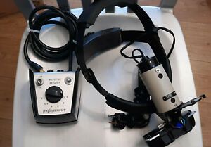 Working American Optical Wired Indirect Ophthalmoscope BIO+Power+Binocular