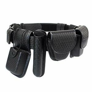 8-in-1 Police Duty Belt Kit with Pouches, Law Enforcement Utility Belt Rig, Modu