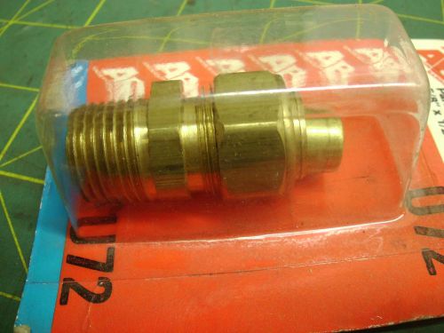 ANDERSON BARROWS TUBING TO MALE PIPE CONNECTOR 5/8&#034; X 1/2&#034; U72 #4126A