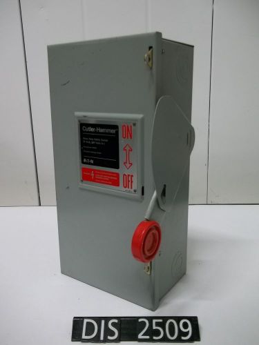 Cutler Hammer 600 Volt 30 Amp NonFused Disconnect (DIS2509)