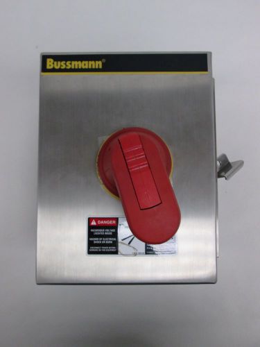 New bussmann enf45x-3pb6 60a amp 600v-ac 3p disconnect switch d330363 for sale