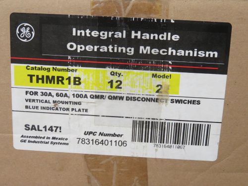 (1) GE #THMR1B, Integral Handle Operating Mechanisms
