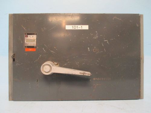 Cutler Hammer 600A 600V M50ASR365 Fusible Panelboard Switch w/ Hardware M50-A CH