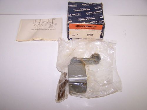 Honeywell / micro switch 9pa8 roller arm limit switch operating rotary head new for sale