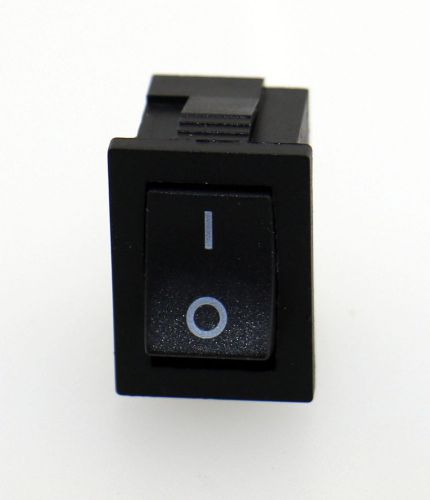 10 pcs ac 6a/250v 10a/125v 2 solder lug pin spst on/off mini boat rocker switch for sale