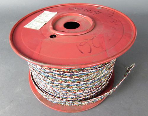 Spool of 26AWG 40 Con Braided Wire 19 Pounds P/N 3056348-2026 Spec Mil W-16878