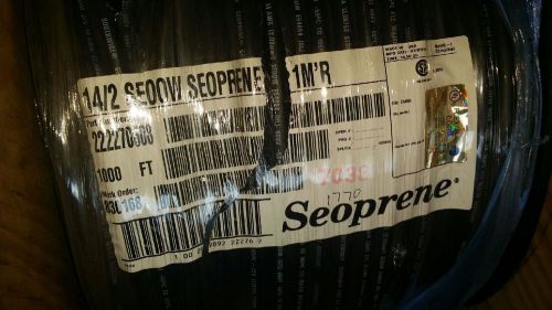 Coleman Cable Hook-Up Wire, Seoprene SEOOW Series 1000 ft