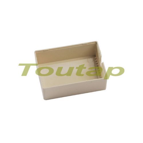 5x new plastic electronic project box enclosure instrument case diy 74x54x28mm for sale