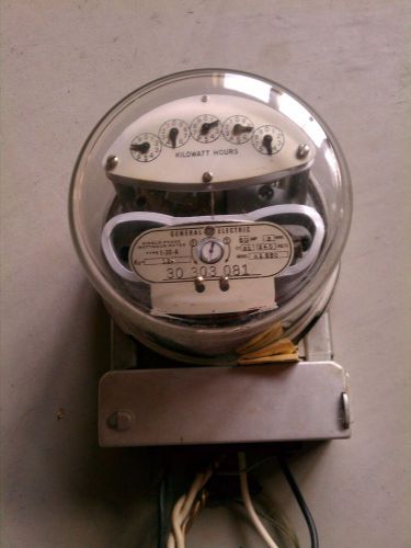 General Electric Single-Phase Watthour Meter Type I-30-A