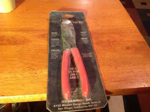 Classic Coax Cable Cutter Classic Cutter IV Cuts 3/4&#034; Unopened Estate Find