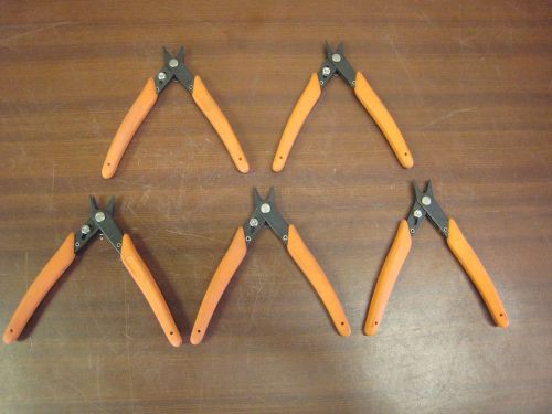 5 Xuron 573 Xuro-Former Strian Relief Lead Forming Tool Orange Handles Lot Used