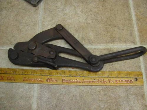 M Klein 1659-5AT Wire Cable Puller Waffle Grip 5000 lb